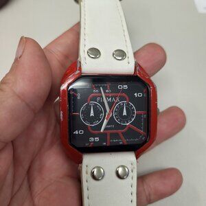 Digital hands Analog watch